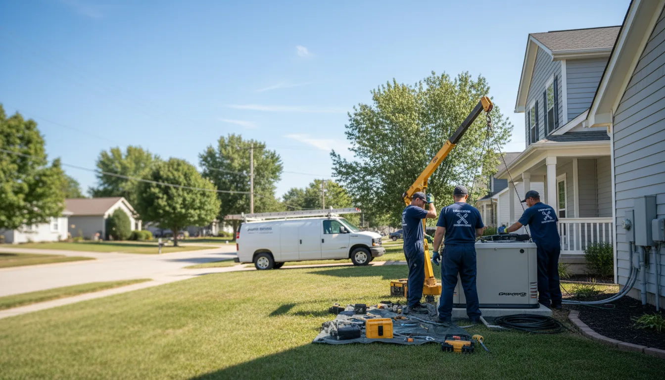 Generator Installation in Trinity, TX near me